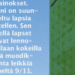 Edellinen - Massiivinen k&auml;rs&auml;